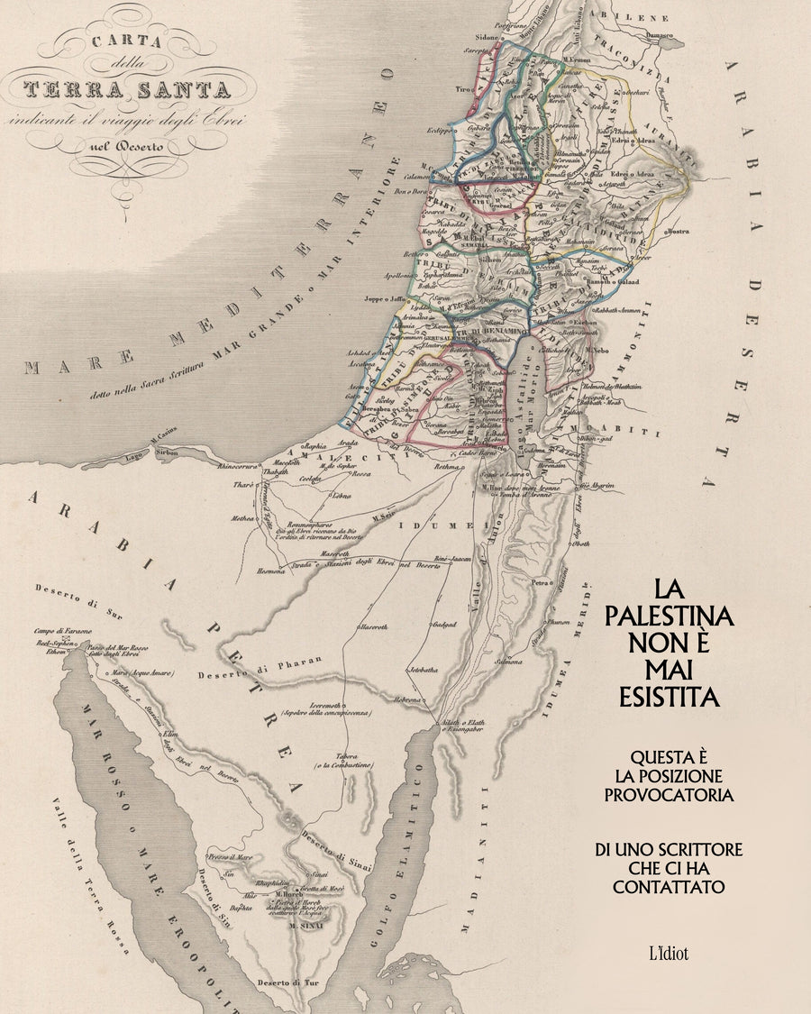 La Palestina non è mai esistita