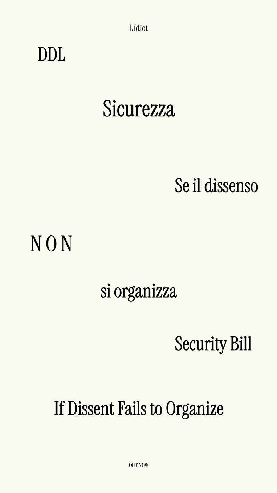 Ddl sicurezza: se il dissenso non si organizza.